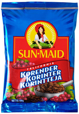 Sun Maid Korinter 100g