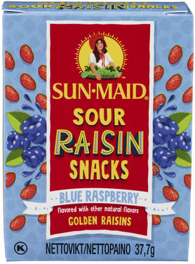 Sun Maid Rosiner Sour Blue Raspberry 37.7g
