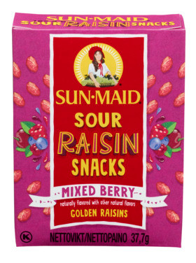 Sun Maid Rosiner Sour Mixed Berry 37.7g