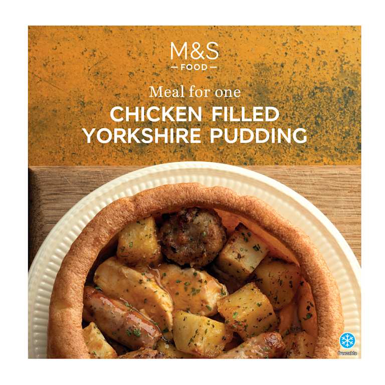 M&S Chicken Filled Yorkshire Pudding Meal For One