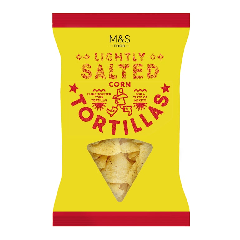 M&S Lightly Salted Tortillas