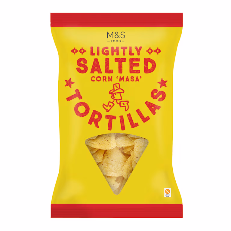M&S Lightly Salted Tortillas