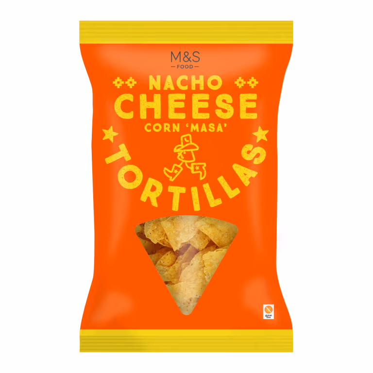 M&S Nacho Cheese Tortillas