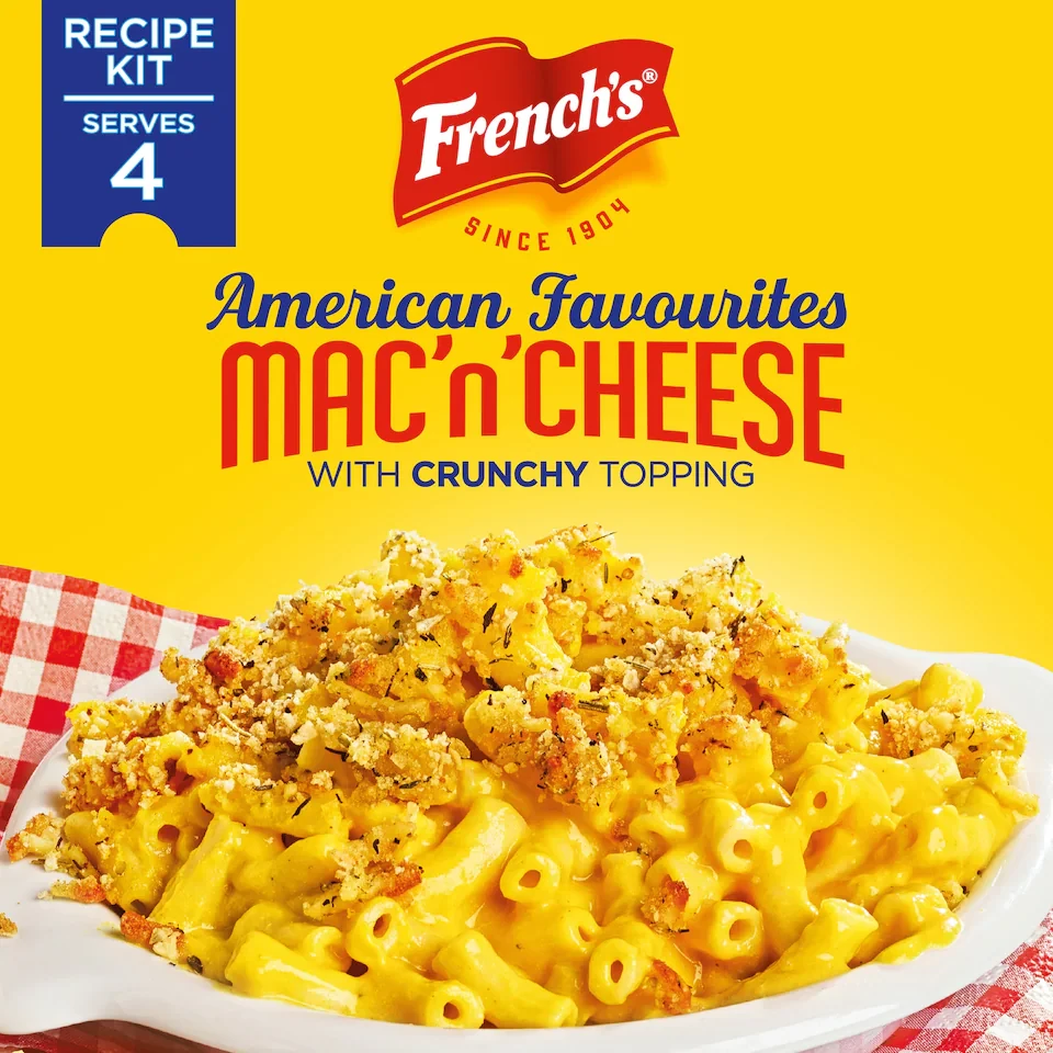 French's Mac 'n' Cheese with Crunchy Topping Recipe Kit 115G