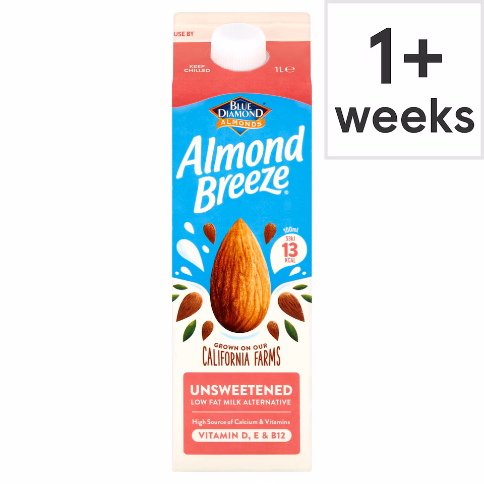 Almond Breeze Unsweetened Fresh Drink 1 Litre