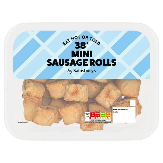 Sainsbury's Mini Sausage Rolls x38 380g