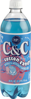 C&c Cotton Candy Soda Usa 710ml