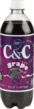 C&c Grape Soda Usa 710ml