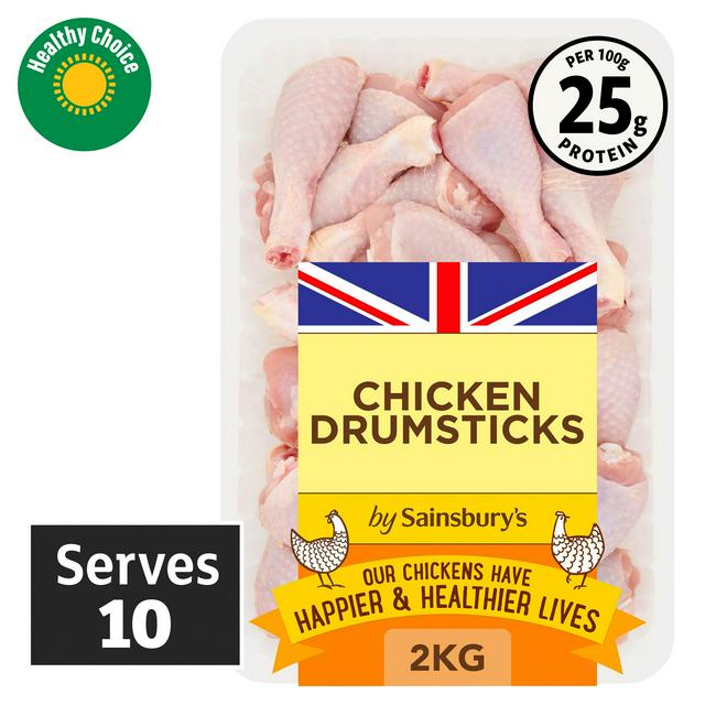 Sainsbury's 2kg British Chicken Drumsticks