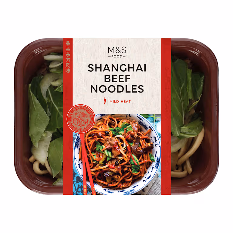 M&S Shanghai Beef Noodles