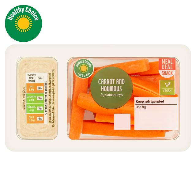 Sainsbury's Carrot & Houmous 100g
