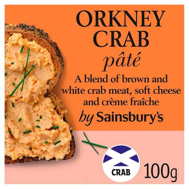 Sainsbury's Orkney Crab Pate 100g