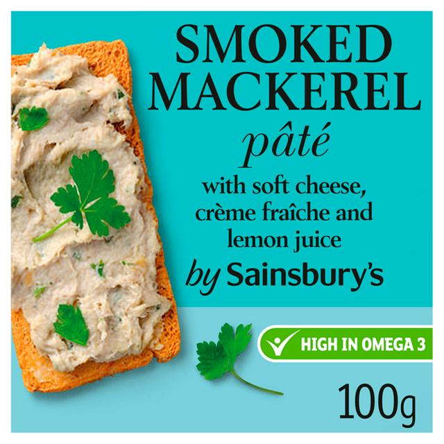 Sainsbury's Smoked Mackerel Pate 100g