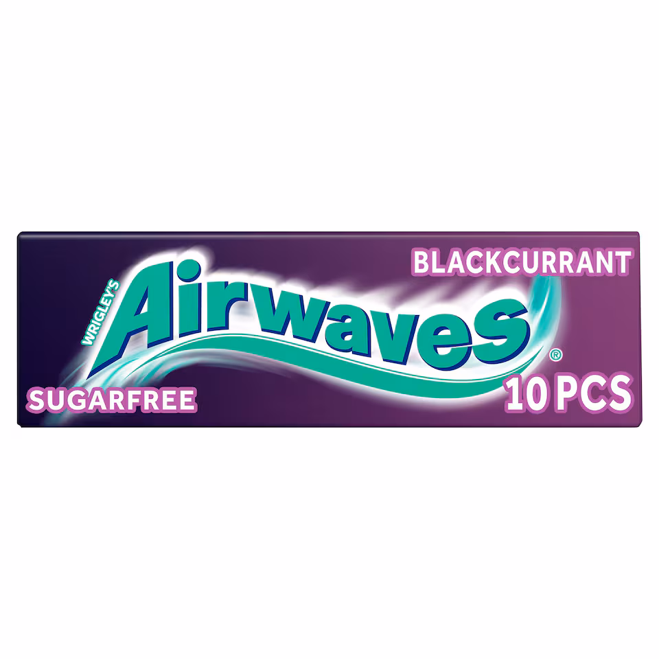 Airwaves Blackcurrant Gum 10 Pieces