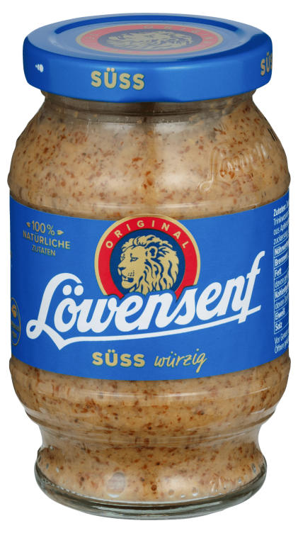 Sennep Grov&Søt 250ml Löwensenf