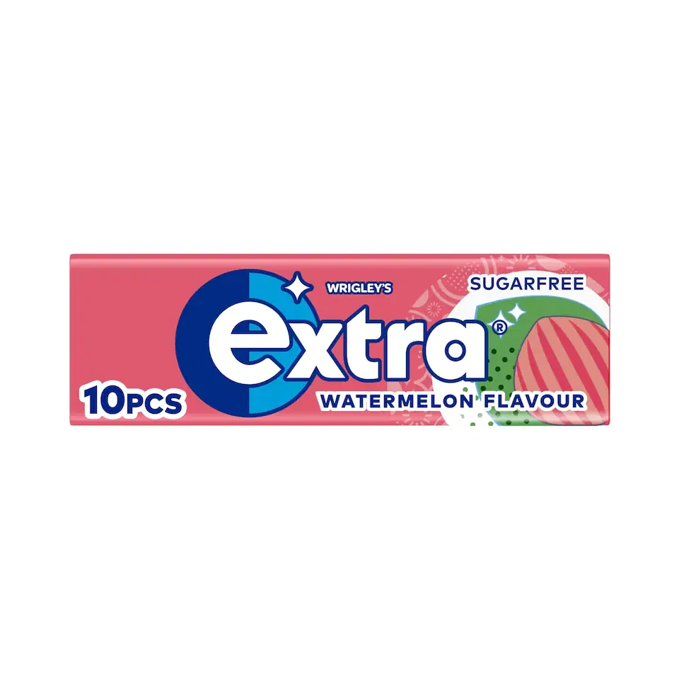 Wrigley's Extra Sugar Free Watermelon Gum 10 Pieces 14G