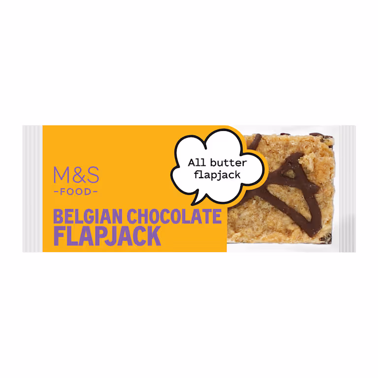 M&S Belgian Chocolate Flapjack