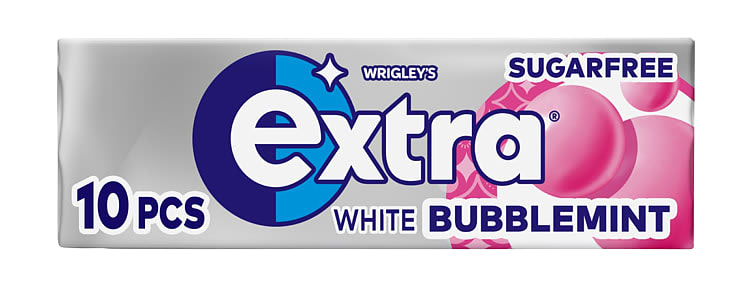 Extra White Bubblemint 14g