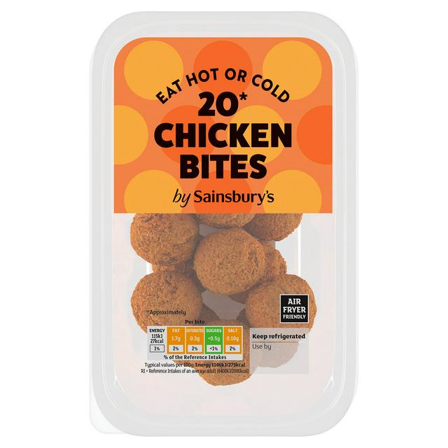 Sainsbury's Breaded Chicken Bites x20 200g