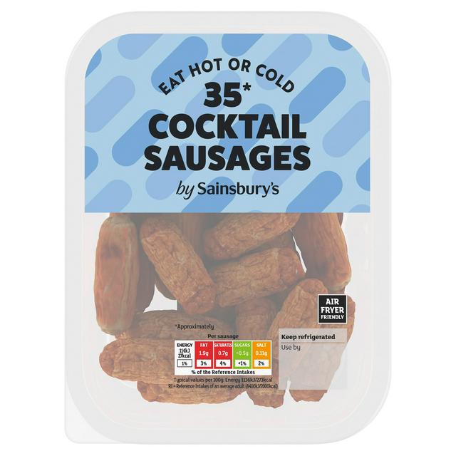 Sainsbury's Pork Cocktail Sausages 350g