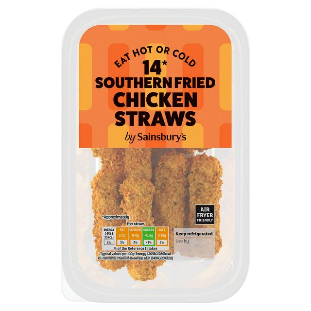 Sainsbury's Southern Fried Chicken Straws x14 168g
