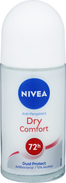 Nivea Deodorant Roll-on Dry Comfort, 50ml