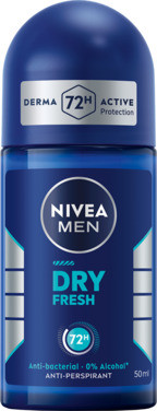 NIVEA Men Deo Dry Fresh Roll-on, 50 ml