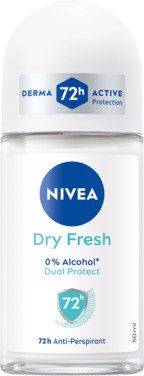 NIVEA Deo Dry Fresh Roll-on, 50ml