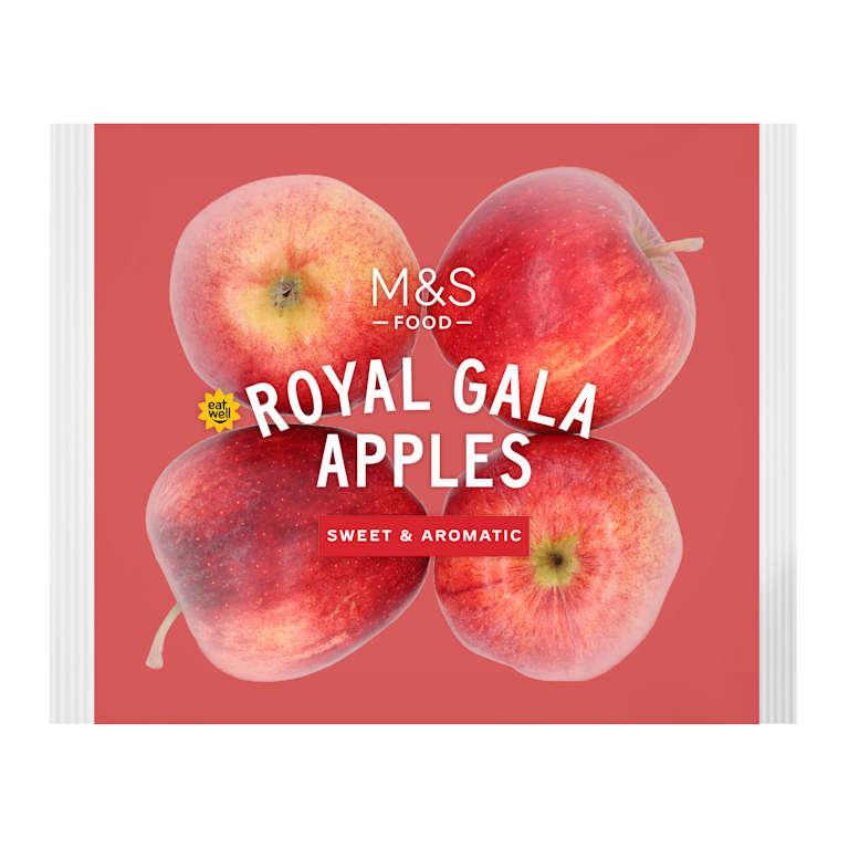 M&S 4 Royal Gala Apples
