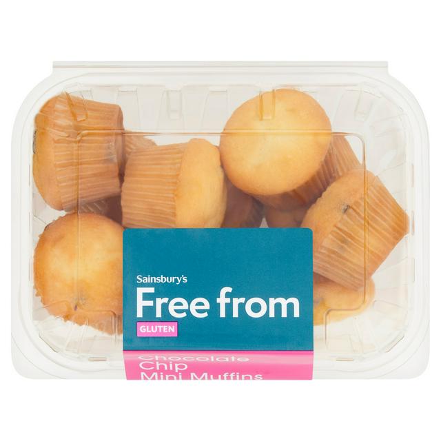 Sainsbury's Free From Chocolate Chip Mini Muffins 210g