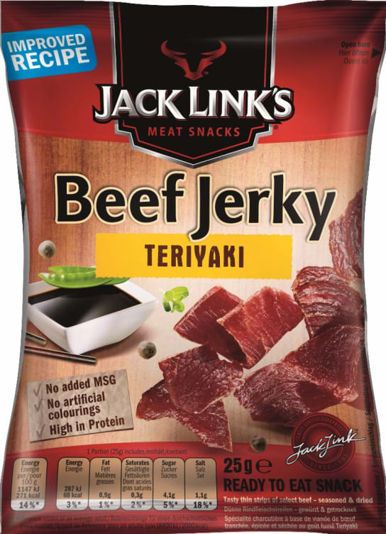 Beef Jerky Teriyaki 25g Jack Link's