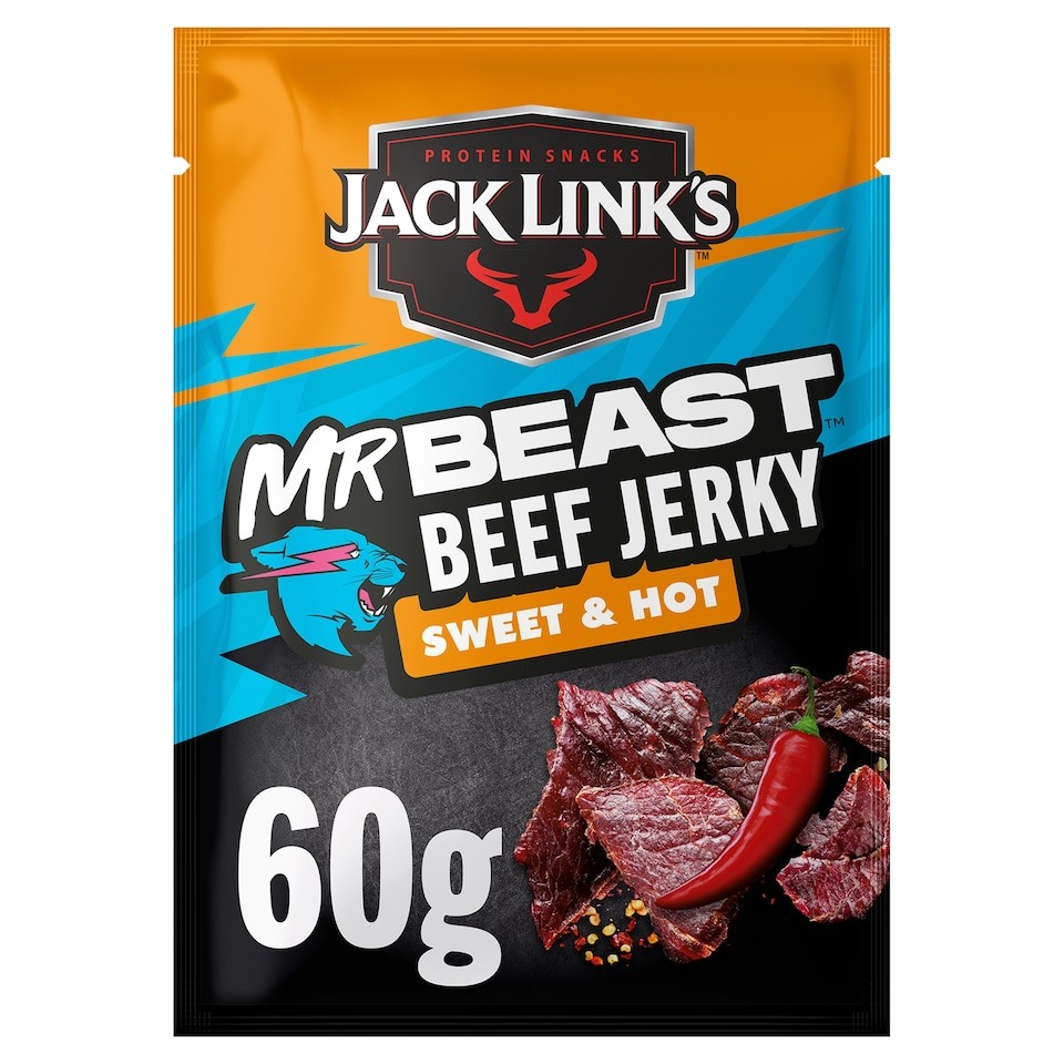 Jack Links Beef Jerky Sweet & Hot 60g