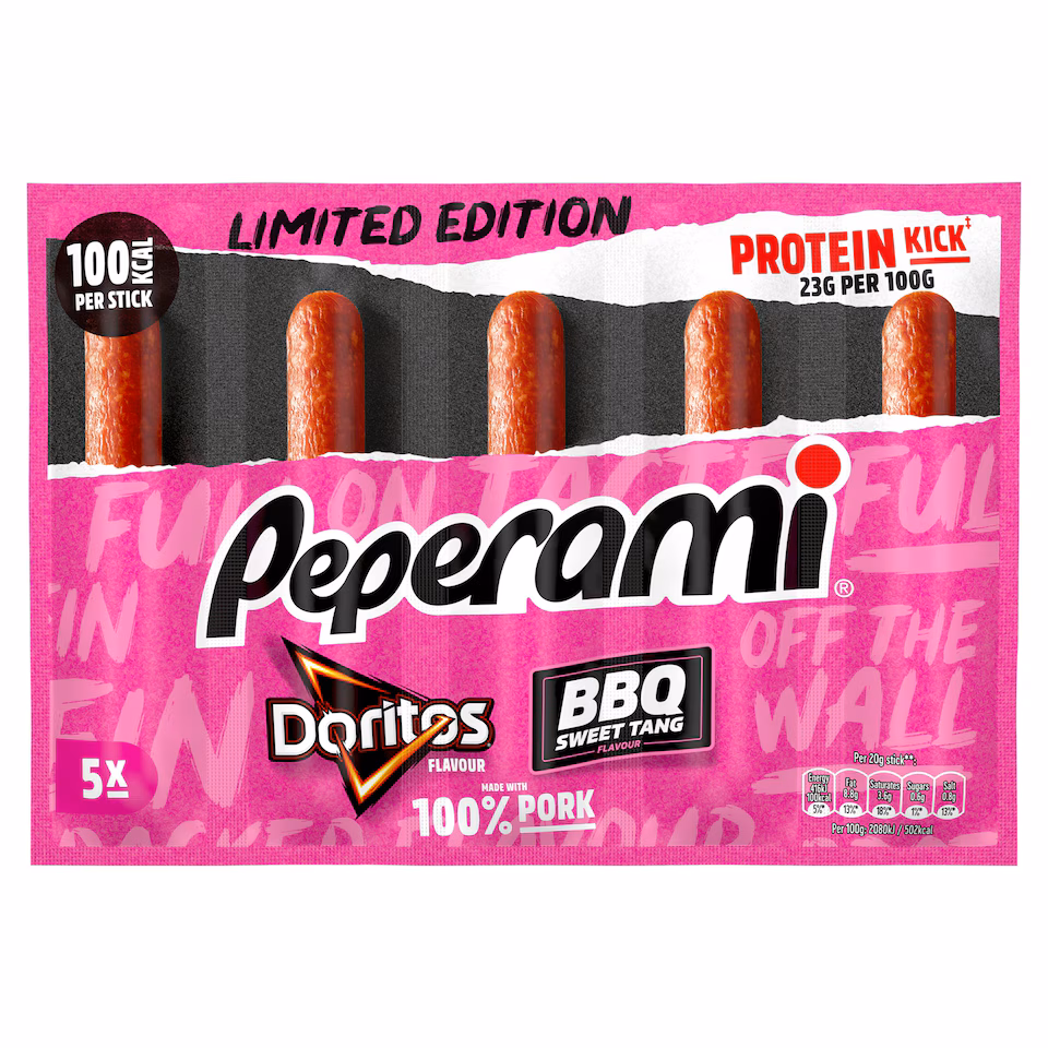 Peperami Doritos BBQ Sweet Tang 5x20g