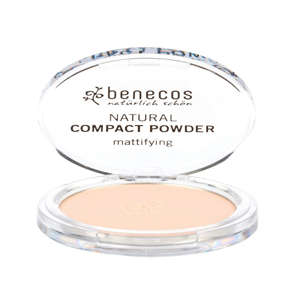 BENECOS - Compact Powder - Porcelain - 9g N/A