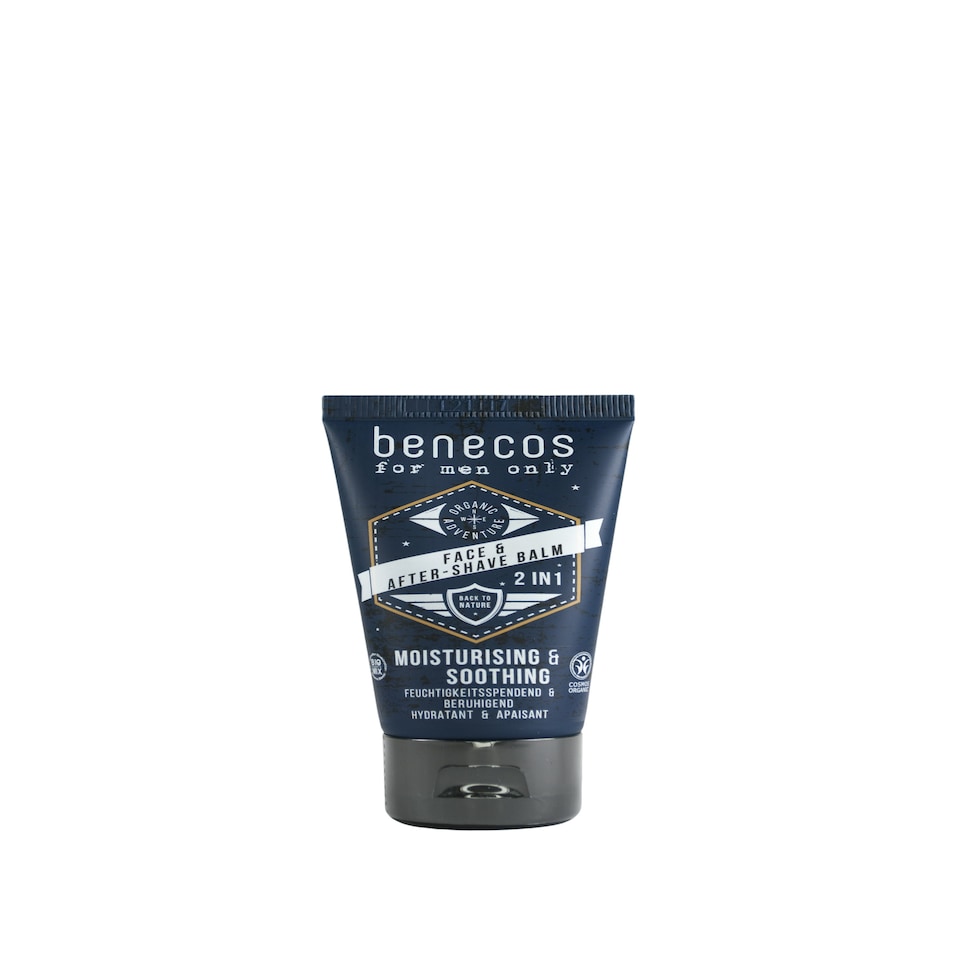 BENECOS - Mens Face and Aftershave Balm 50ml