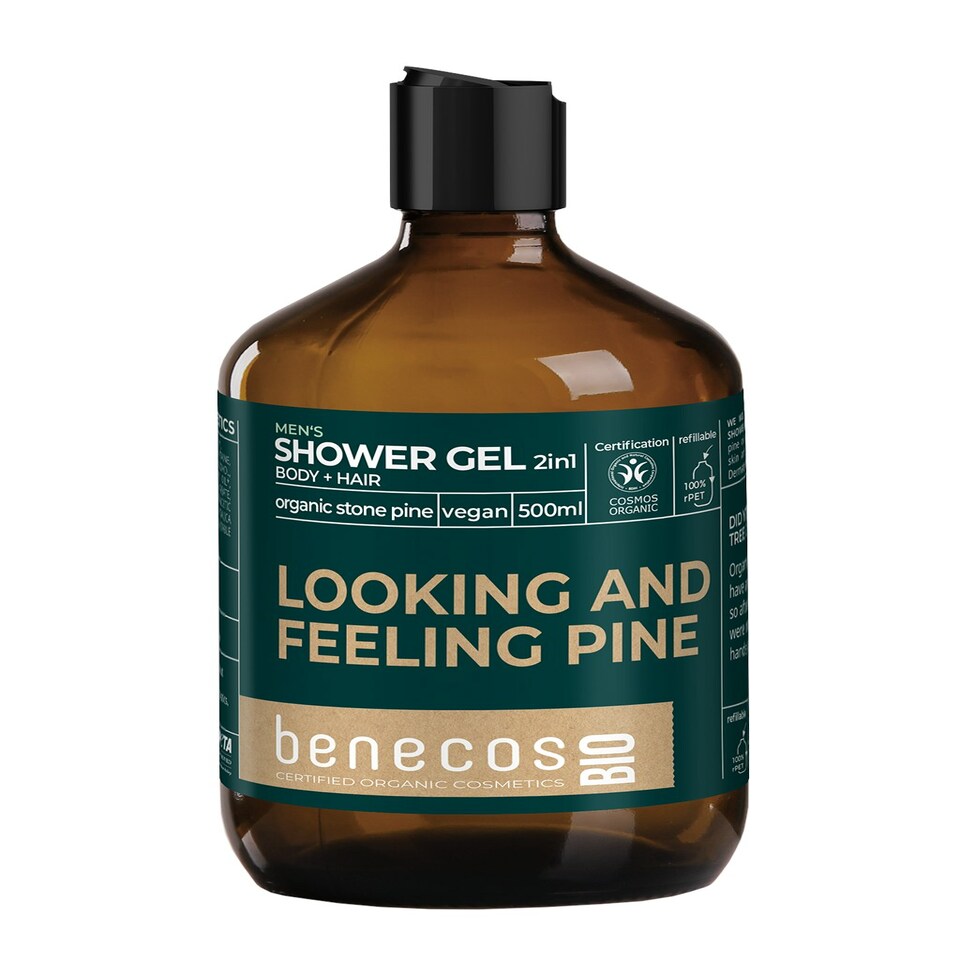 BENECOS BIO - Men - Shower Gel 2in1 - Stone Pine 500ml