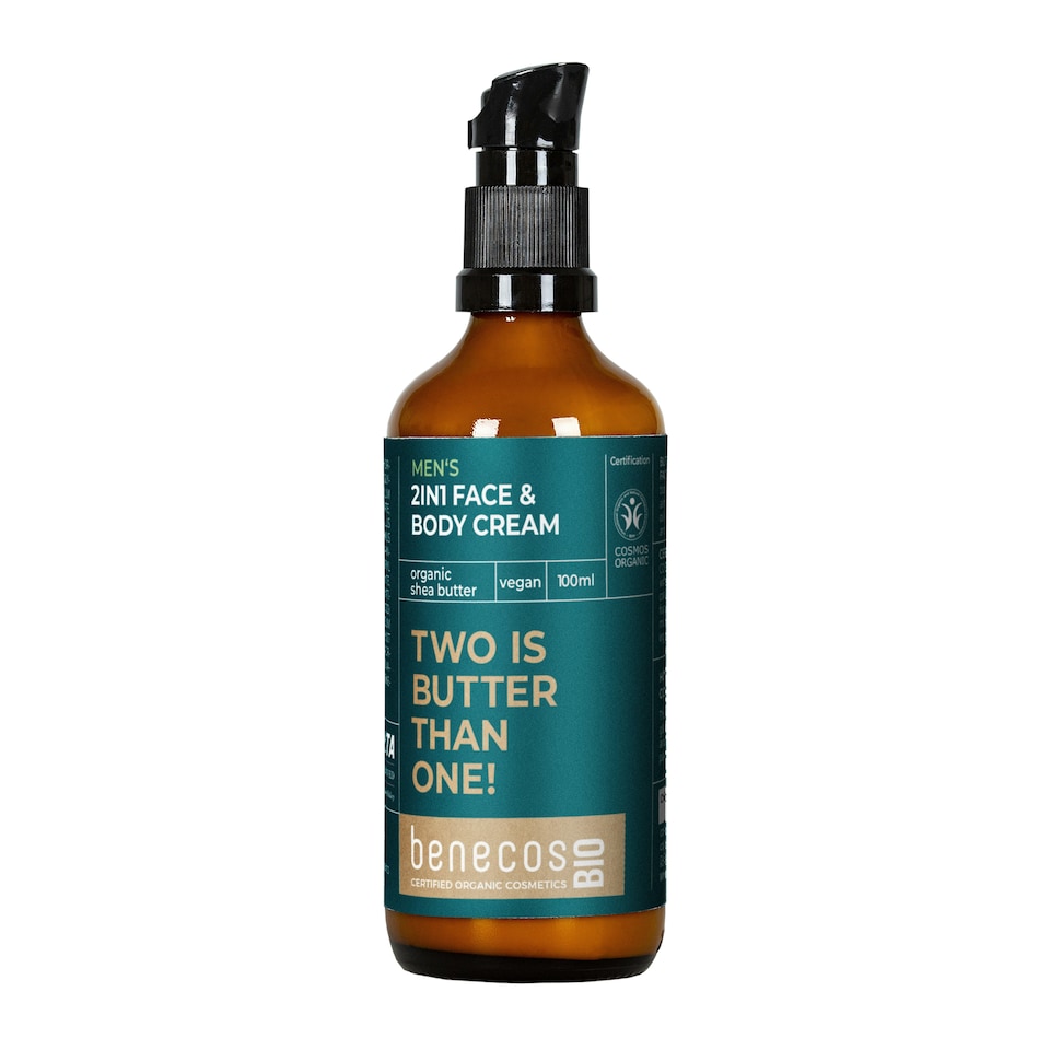 BENECOS BIO - Men - 2in1 Face & Body Cream - 100ml