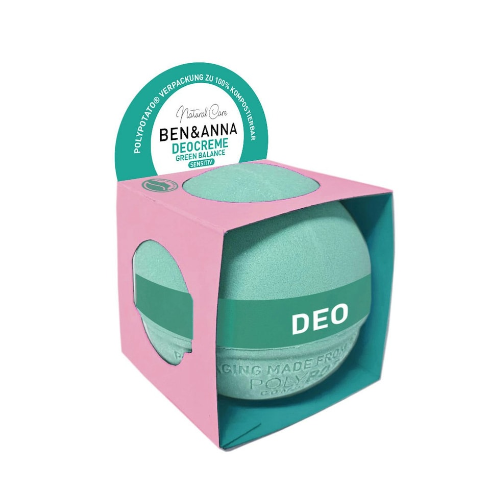 BEN & ANNA - Deo Creme - Green Balance (Poly/Potato Packaging) 40g