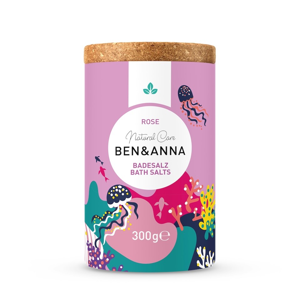 BEN & ANNA -  Bath Salts - Rose 300g