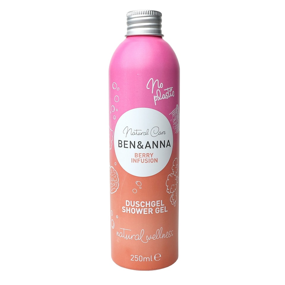 BEN & ANNA -  Shower Gel - Berry Infusion 250ml