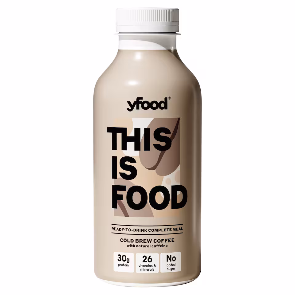 yfood Ready to Drink Complete Meal Cold Brew Coffee 500ml