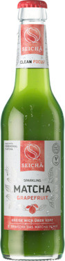 Seicha Matcha Grapefruit 0.33l - Matcha Is-te med Grapefrukt Smak
