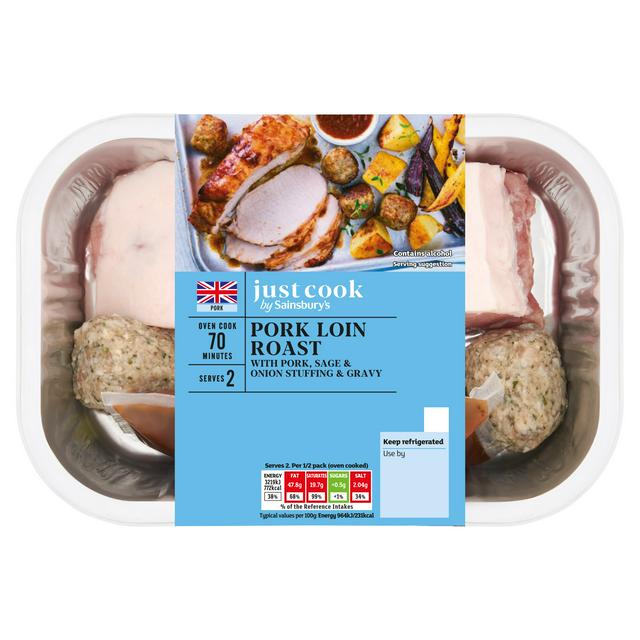 Sainsbury's Just Cook Mini British Pork Roast 743g