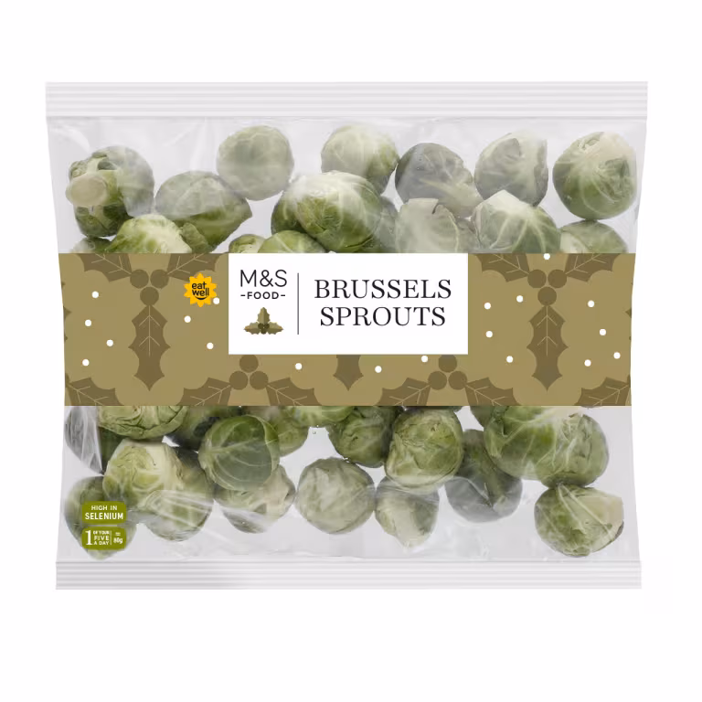 M&S Prepared Brussels Sprouts