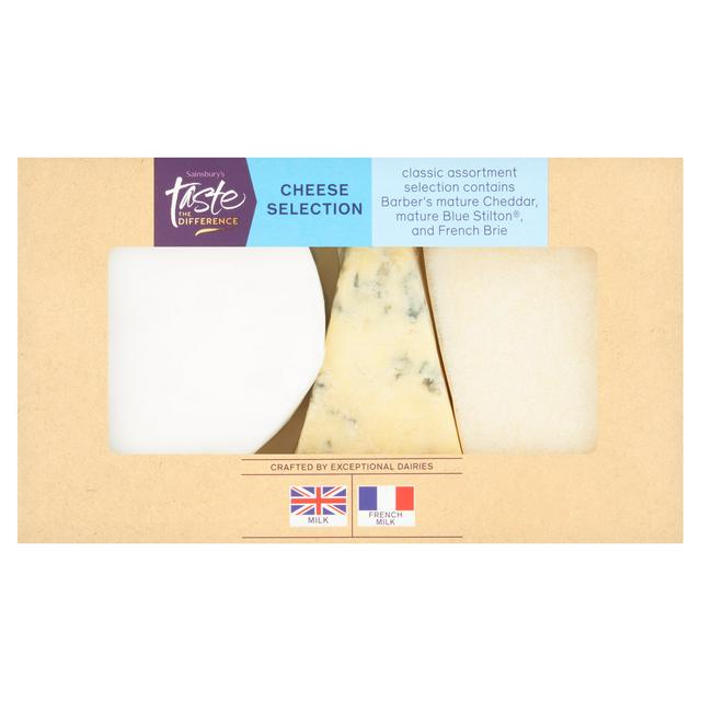 Sainsbury's Cheese Selection, Taste the Difference 285g