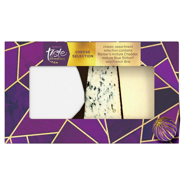 Sainsbury's Cheese Selection, Taste the Difference  285g