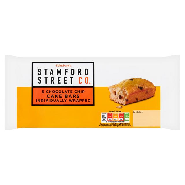 Stamford Street Co. Chocolate Chip Cake Bars 107g