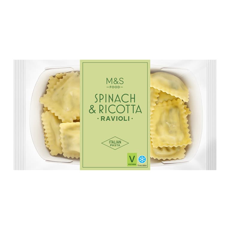 M&S Ricotta and Spinach Ravioli