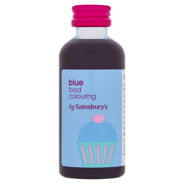 Sainsbury's Blue Food Colouring 60ml