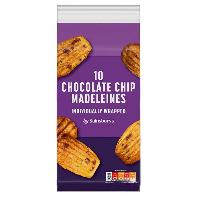Sainsbury's Chocolate Madeleines Cakes 250g